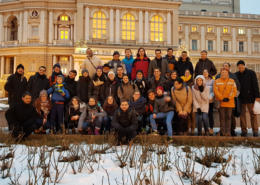 Jóvenes visitas mision ad gentes Ucrania