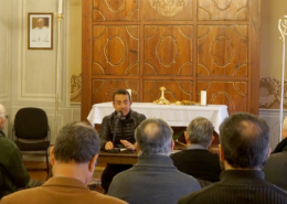 Asombro en el retiro de sacerdotes