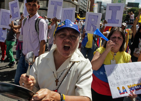 Vigilia oración Venezuela